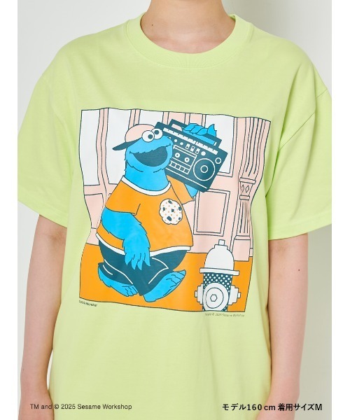 SESAME STREET（セサミストリート） tシャツ 半袖 「UNISEX」クッキー
