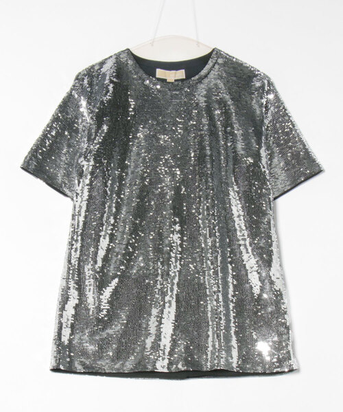 MICHAEL KORS（マイケルコース） tシャツ 半袖 シークイン オーバー 