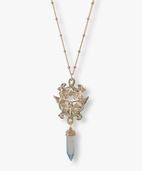 ANNA SUI ネックレス 妖精とスノードロップモチーフ レディース