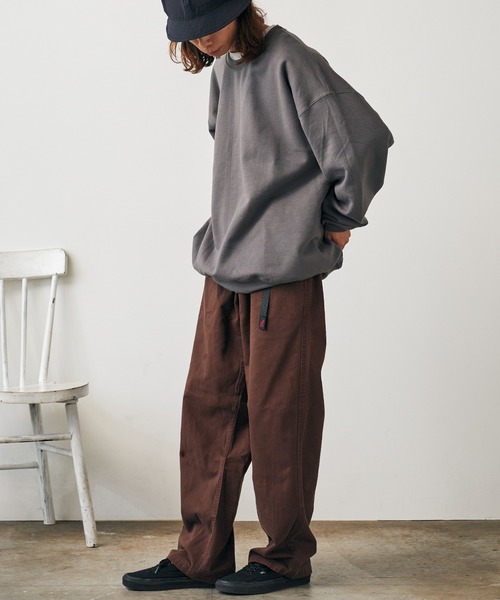GRAMICCI ブラウン チノパン 新品タグ付き GRAMICCI チノパン Gramicci/グラミチ PANT STRAIGHT FIT