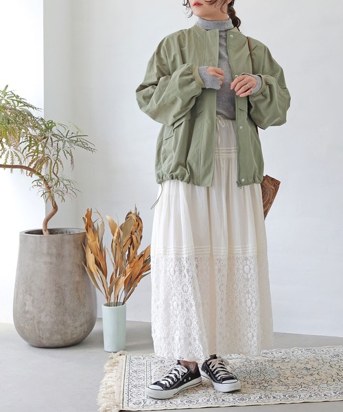 「Crisp」 タートルネックニット FREE ブルー レディース_画像9