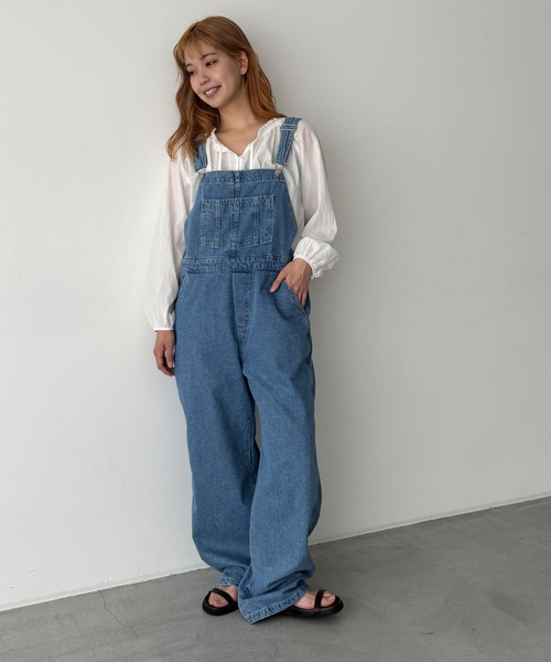 canal jean オーバーオール CANAL JEAN オールインワン WOOD CLOTHE COMPANY ルーズフィット