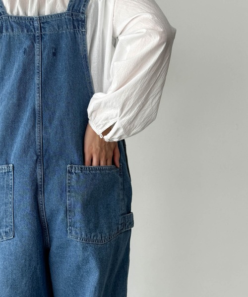 canal jean オーバーオール CANAL JEAN（キャナルジーン）の「smileyranna デニム