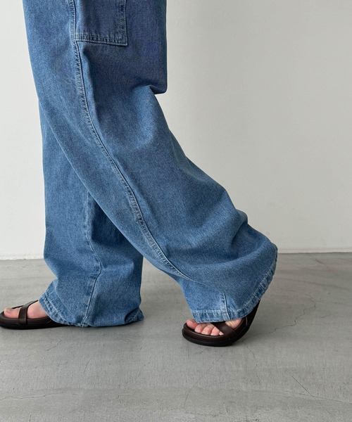CANAL JEAN オールインワン WOOD CLOTHE COMPANY ルーズフィット