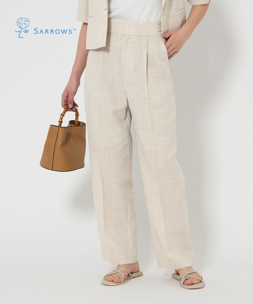 【美品】GREEN LABEL RELAXING パンツスーツ 上M下L green label relaxing スラックス パンツ 「size TALLあり」Soft