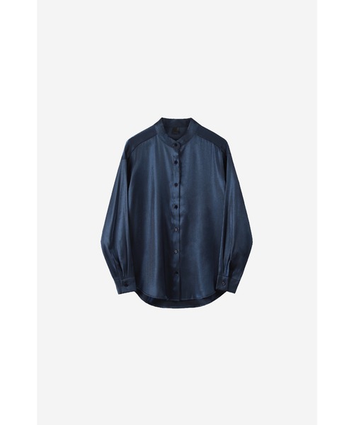 ブラウス シャツ Stand Collar Elegant Shirt レディース