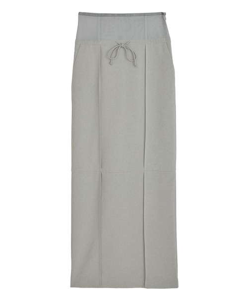 スカート Ameri vintage PLEATS CORSET KNIT SKIRT Ameri（アメリ）の「PLEATS CORSET KNIT SKIRT（スカート）」 - WEAR