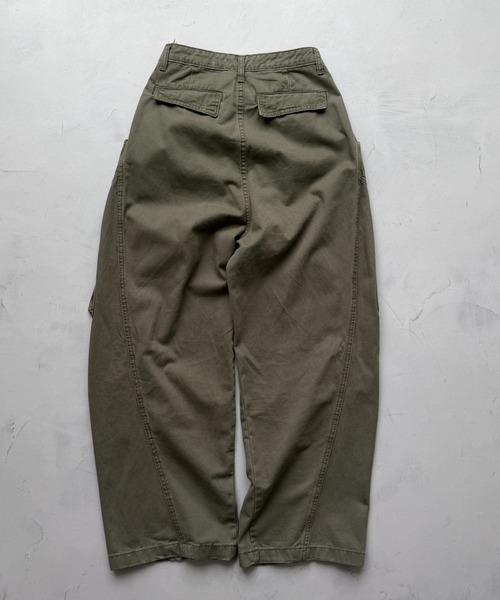 wee9s（ウィークス） カーゴパンツ vintage like curve cargo pants