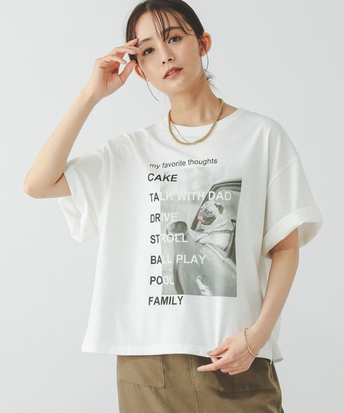 専用ページになります。 GLOBAL WORK tシャツ ヘビロッTEEワイドプリント半袖/289396