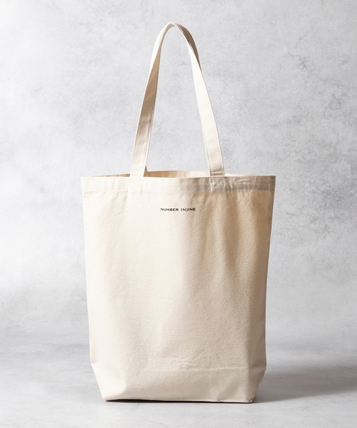 NUMBER (N)INE ナンバーナイン キャンバス レザー トートバッグ セール】HAND PAINTED N(N) number nine CANVAS TOTE BAG