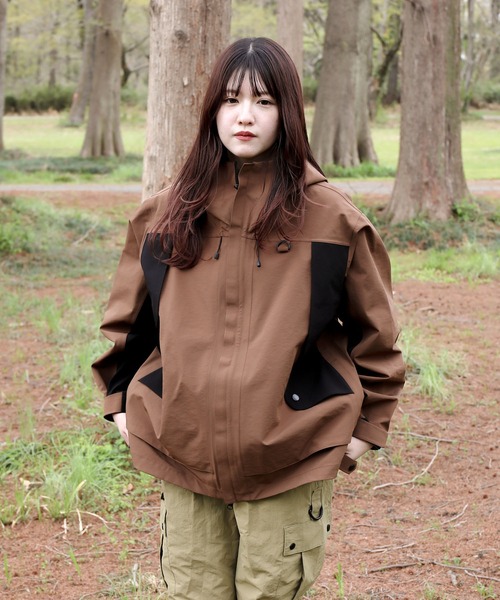 S'more マウンテンパーカー ウインドブレーカー 3L Nylon mountain