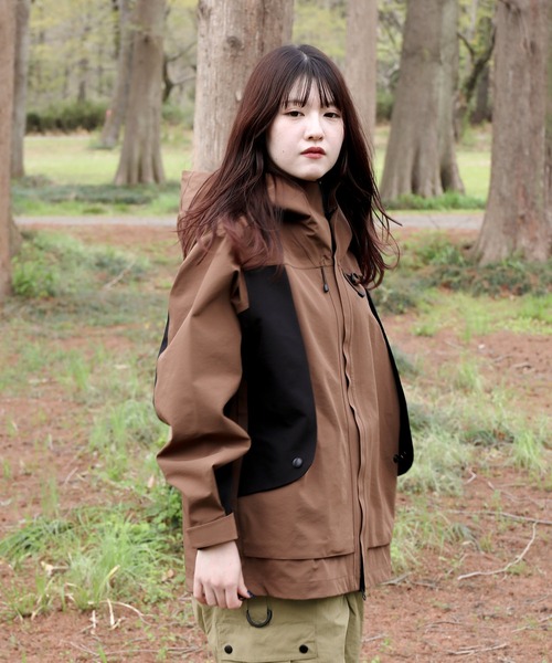 S'more マウンテンパーカー ウインドブレーカー 3L Nylon mountain