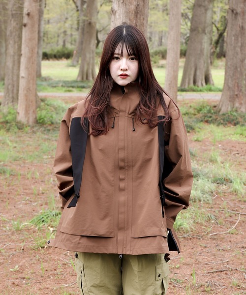 S'more マウンテンパーカー ウインドブレーカー 3L Nylon mountain