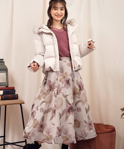 NOELA（ノエラ） ダウンジャケット - ピンク レディース : ZOZOTOWN