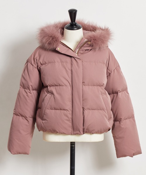 NOELA（ノエラ） ダウンジャケット - ピンク レディース : ZOZOTOWN