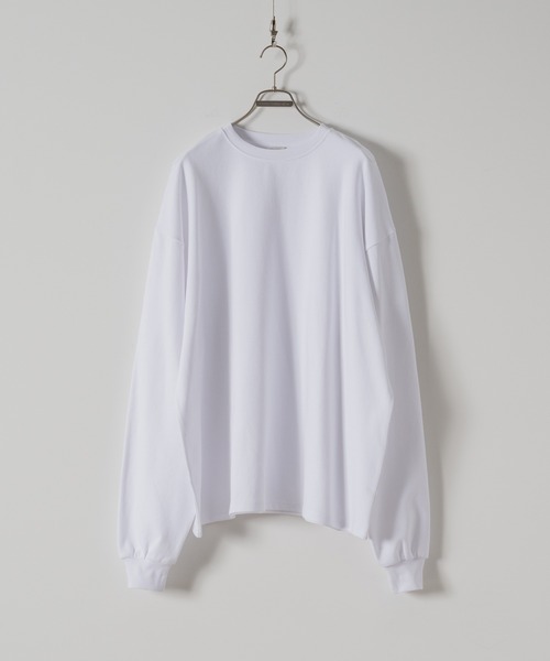 「Casper John」 長(zhǎng)袖Tシャツ SMALL チャコールグレー メンズ