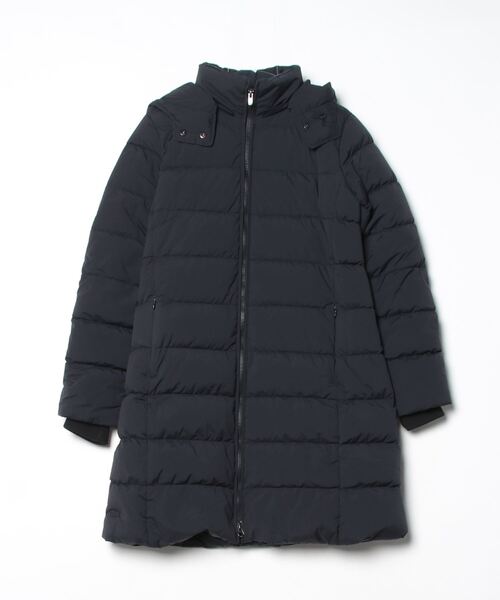 LACOSTE（ラコステ） ダウンコート 38 ブラック レディース : ZOZOTOWN