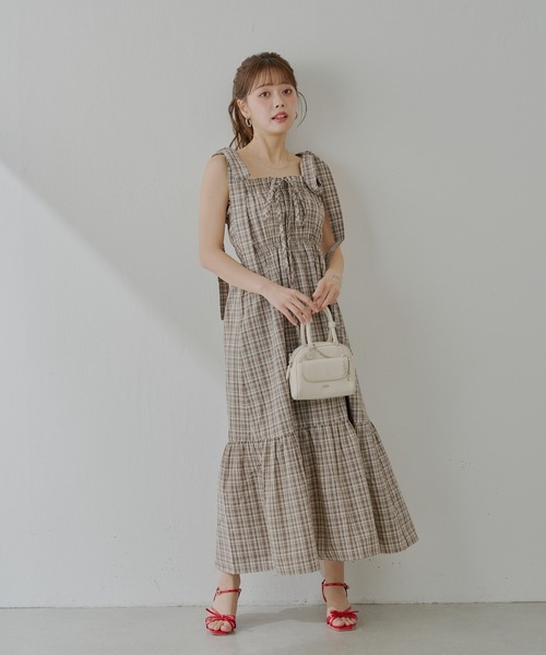 Chico（チコ） ワンピース 「WEB限定/REVIVAL」肩リボンマルチway