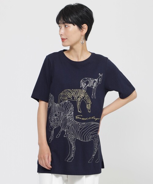 EVEX by KRIZIA（エヴェックスバイクリツィア） tシャツ 半袖 「接触冷 