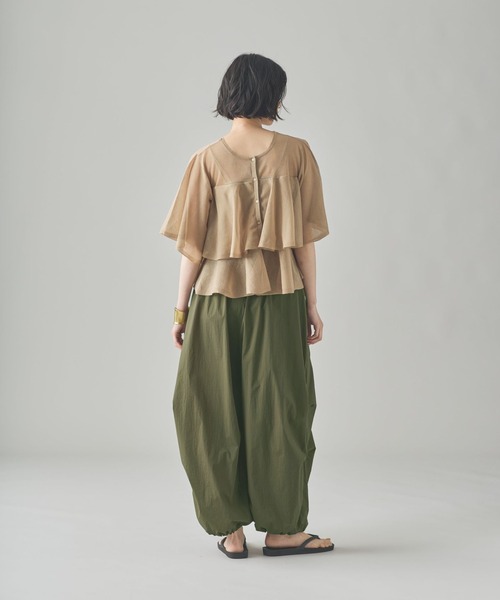 Curensology 2WAYニットプルオーバー ベージュ Curensology ニット セーター Curensology(カレンソロジー