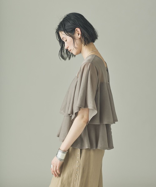 M*o様 Curensology 2025SSフレア2wayニットプルオーバー Curensology｜フレアー2WAYニットプルオーバー | Rakuten Fashion(楽天
