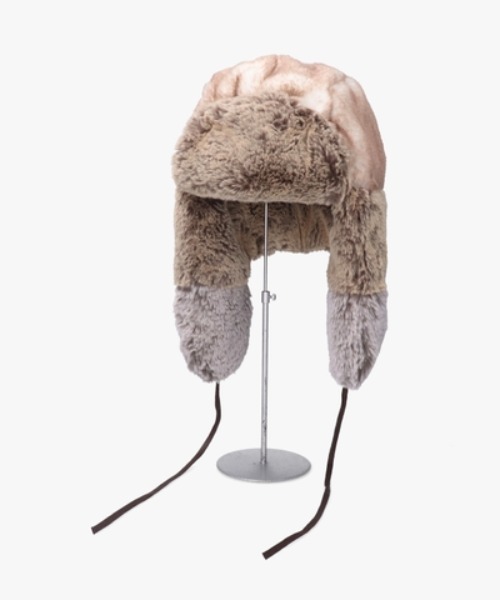 KANGOL（カンゴール） 帽子 ハット MULTI FAUX FUR TRAPPER レディース