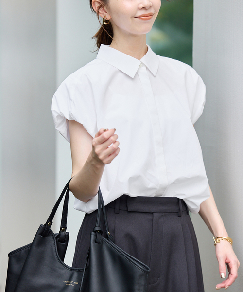 SLOVE IENA バルーン袖ブラウス SLOBE IENA ブラウス シャツ 「WEB限定/追加2」バルーンスリーブ