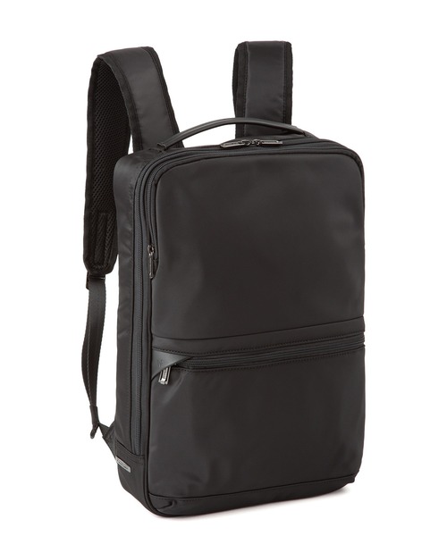 ブラックナイロンビジネスバッグ World Traveler ビジネスバッグ サビオ A4サイズ収納可能 14inchPC収納
