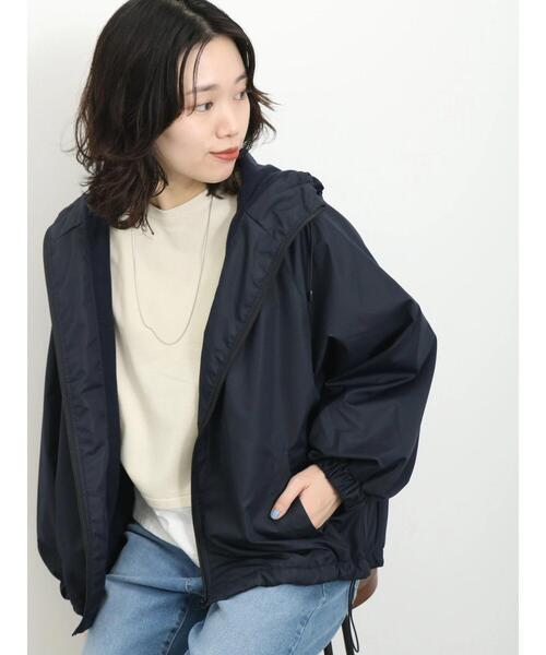 「Samansa Mos2 blue」 ジップアップブルゾン F ライトベージュ レディース_画像2