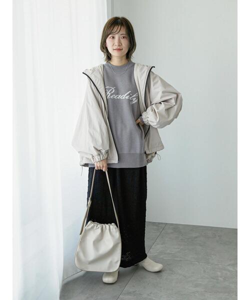 「Samansa Mos2 blue」 ジップアップブルゾン F ライトベージュ レディース_画像5