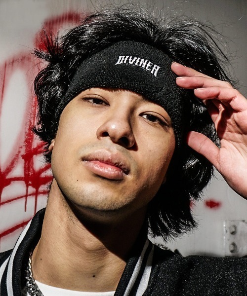 DIVINER（ディバイナー） ヘアバンド Main Embroidery Logo Headband