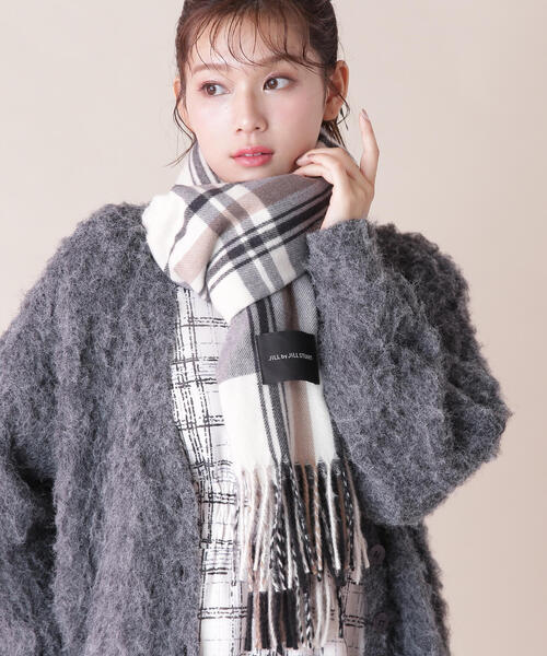 新品★JILL STUARTジルスチュアート★ファー マフラー★カシミヤ/ウール JILL STUART（ジルスチュアート） 国内正規品 公式ラッピング ジルバイ