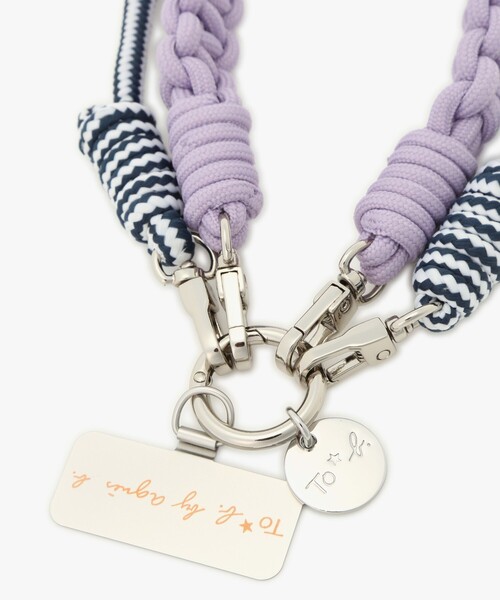 To b. by agnes スマホケース モバイル ショルダーストラップ