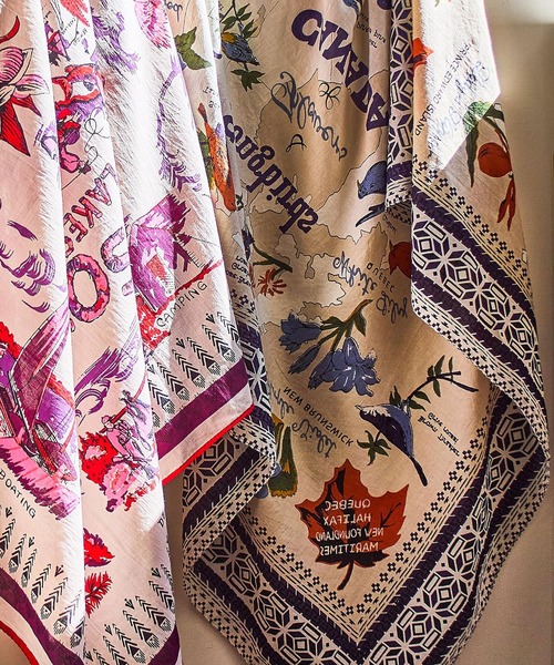 BINDU スカーフ バンダナ (BINDU)COTTON VOILE CANADA SCARF