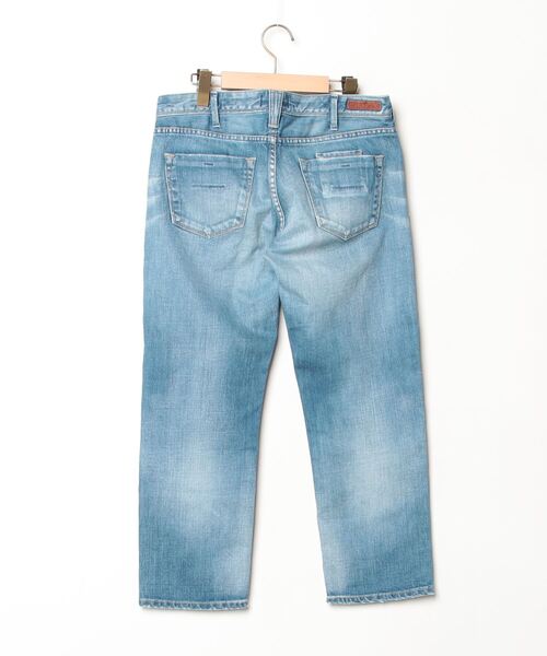 YANUK 加工デニムパンツ YANUK 「YANUK」 加工デニムパンツ 27inch ブルー レディース