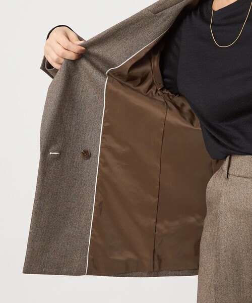 green label relaxing ジャケット テーラードジャケット ホームスパン