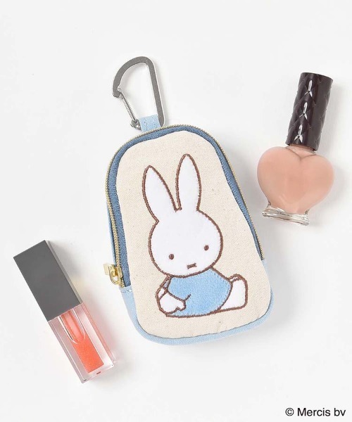 【初代・初版】　ミルキーベアポーチ Miffy（ミッフィー） ポーチ miffy70th anniversaryアップリケポーチ