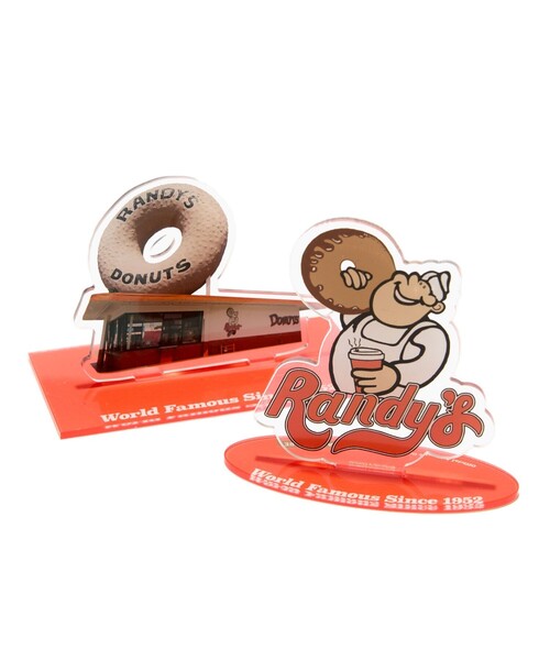 インテリア RANDY'S DONUTS/ランディーズドーナツ INGLEWOOD SHOP ACRYLIC STAND | FREAK'S STORE | 04