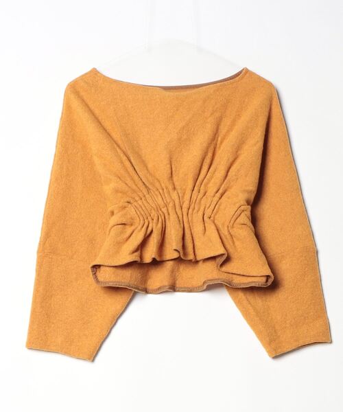 「ELIN」 長袖カットソー 38 イエロー レディース_画像2