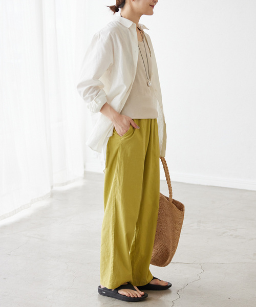 SLOBE IENA」 「made in mada」かごバッグ FREE ベージュ レディース
