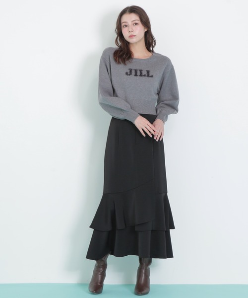 ジルバイジルスチュアート フローラル　フロート　サテン　スカート 楽天市場】【SALE／30%OFF】フローラル フロート サテン スカート JILL