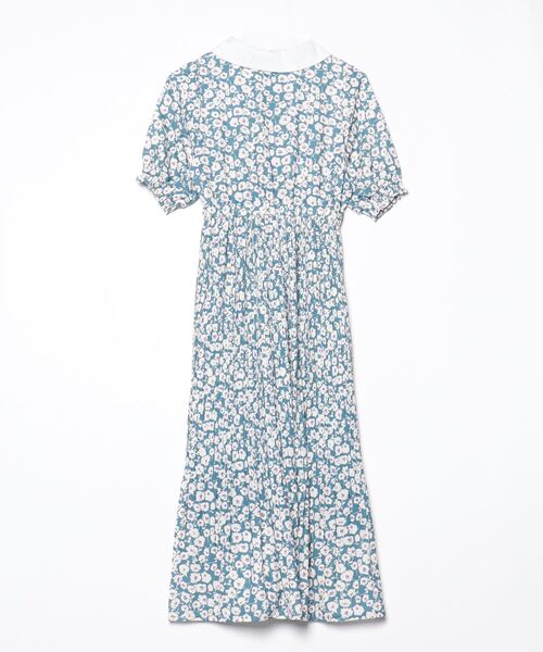 「Hamble by Par Avion」 半袖ワンピース ONESIZE グリーン レディース_画像2