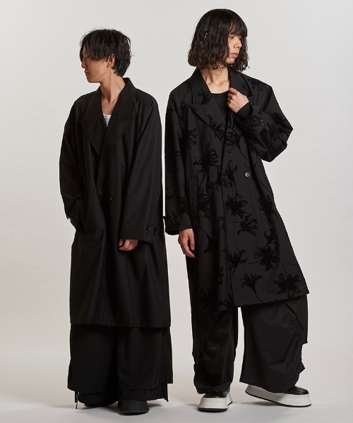NO ID.(ノーアイディー) コート ジャケット mj11149- ダブルブレスト NO ID.(ノーアイディー) コート ジャケット mj11149- ダブルブレスト