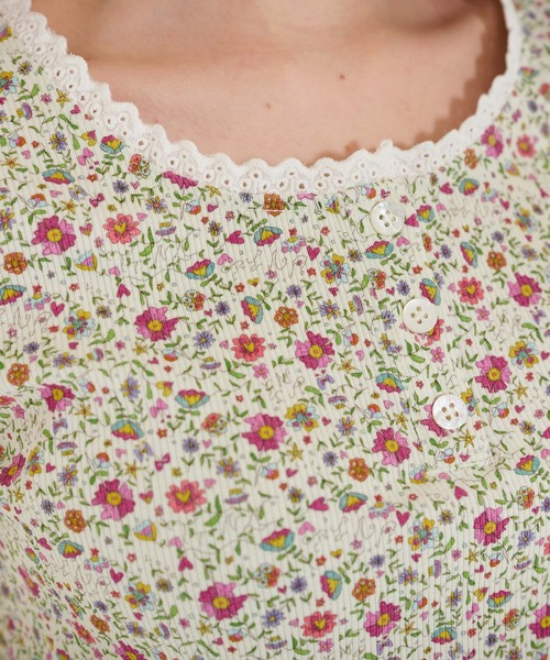 「TINA：JOJUN」 半袖カットソー M ホワイト系その他 レディース_画像8