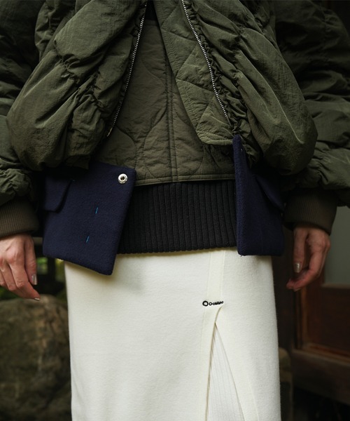 OMMO（オーエムエムオー） パンツ LONG SK LAYERED KT PT レディース