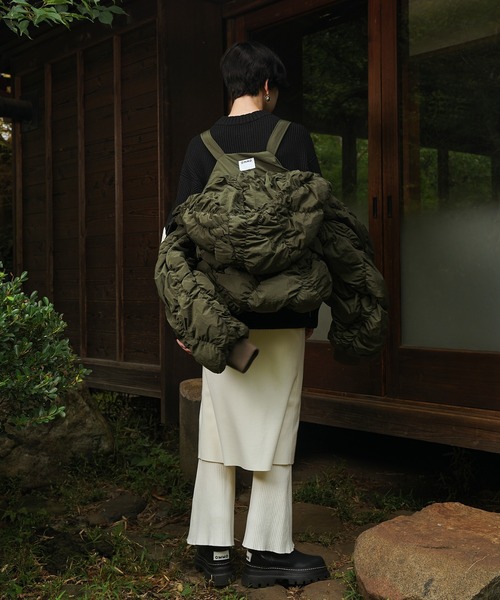 OMMO（オーエムエムオー） パンツ LONG SK LAYERED KT PT レディース