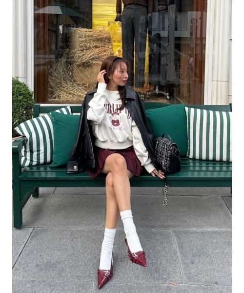 Her lip to トレーナー スウェット Classic Cherry Sweatshirt