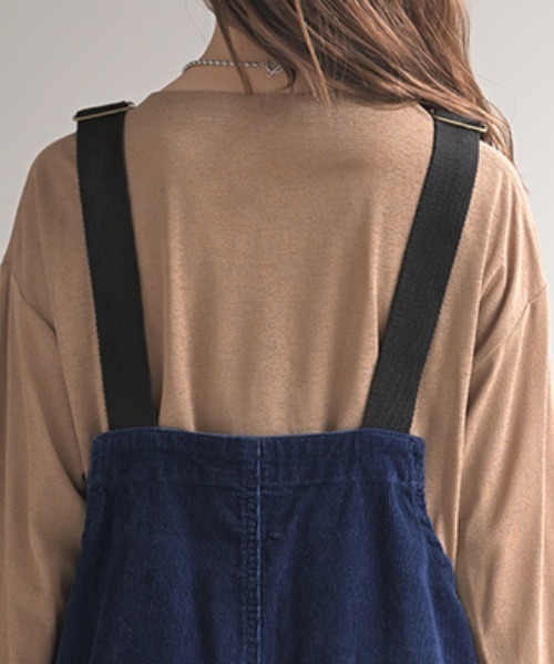 HUG.U（ハグユー） サロペット オーバーオール コーデュロイサロペット
