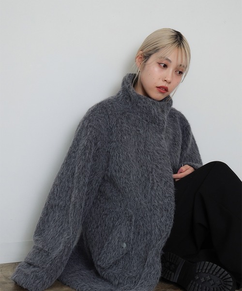Ray BEAMS（レイ ビームス） ステンカラーコート コート シャギー