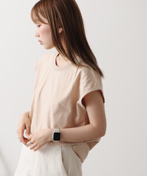 「ROOPTOKYO」 ノースリーブトップス S チャコール メンズ_画像3
